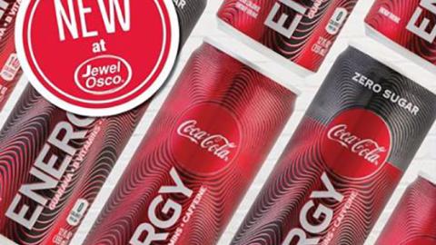 'New at Jewel-Osco' Coke Energy Facebook Update