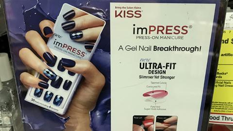 Kiss imPress CVS In-Line Sign