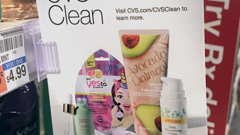 'CVS Clean' Shelf Talker