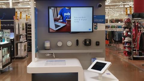 Walmart Puls 'Tech Services' Kiosk