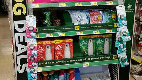 Glade Dollar General 'Limited Edition Collection' Endcap