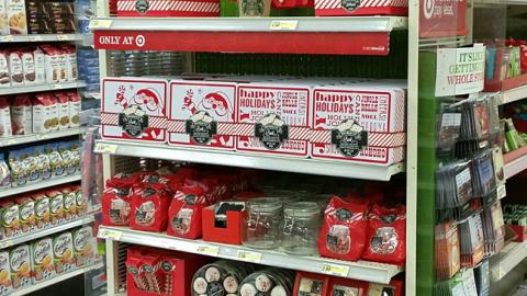 Target Holiday Confectionery Endcap