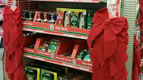 Family Dollar 'The Smart Way to Holiday' Endcap