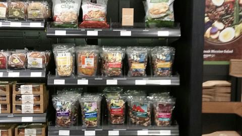 Amazon Go 'Taste of Whole Foods' In-Line Display