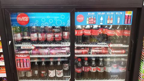 Walmart Coca-Cola Checkout Cooler