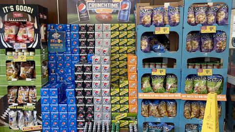 PepsiCo/Frito-Lay Super Bowl LV Acme Lobby Display