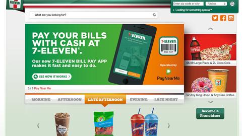 7-Eleven PayNearMe 'Pay Your Bills' Carousel Ad