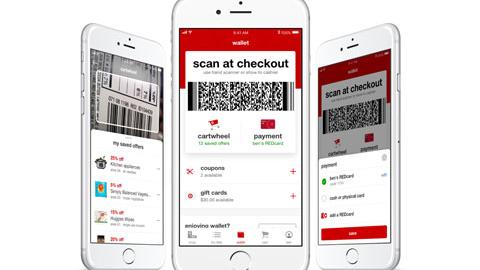 Target 'Scan at Checkout' Mobile Page