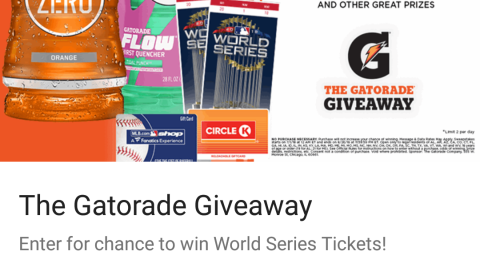 Circle K Gatorade 'Giveaway' Mobile App Ad
