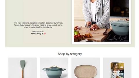 Target Cravings by Chrissy Teigen Web Page