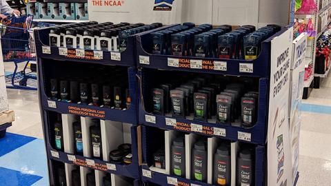 Unilever 'Improve Your Game Every Day' Pallet Display