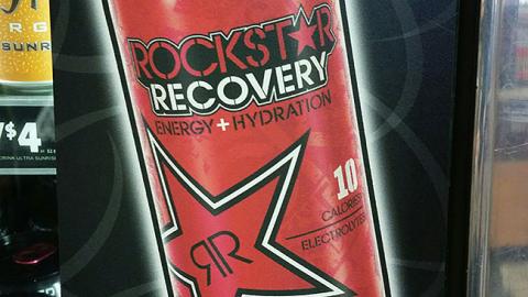Speedway Rockstar Recovery 'Fruit Punch' Cooler Cling