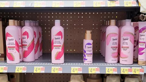 Walmart Suave Pink Merchandising