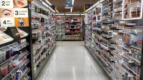 Walmart Beauty Aisle