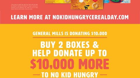 Stop & Shop General Mills 'Cereal Day' Feature