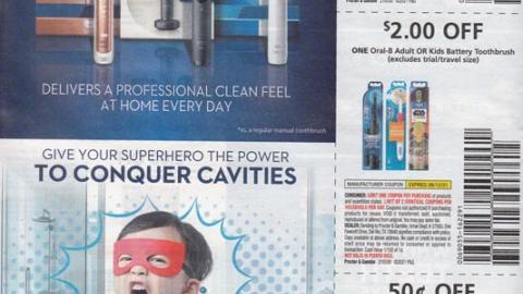 Oral-B Crest 'Give Your Superhero The Power' FSI
