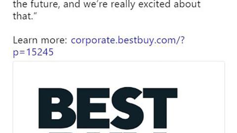 Best Buy News Updated Logo Twitter Update