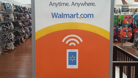 Walmart 'Millions More Items' Framed Sign