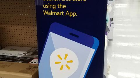 Walmart 'Find Your Item Faster' Side Panel