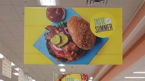 Winn-Dixie 'Taste of Summer' Ceiling Sign