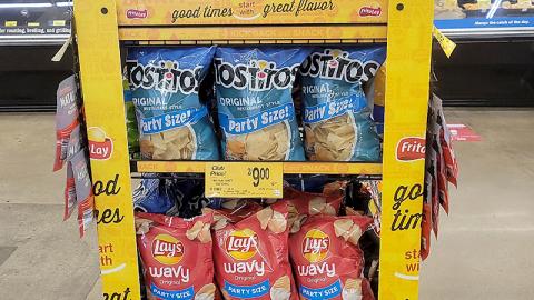 Frito-Lay 'Great Flavor' Mobile Rack