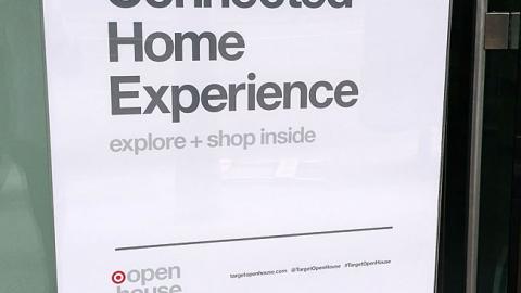 Target Open House 'Connected Home' Stanchion