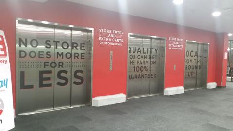 H-E-B 'No Store Does More' Elevators