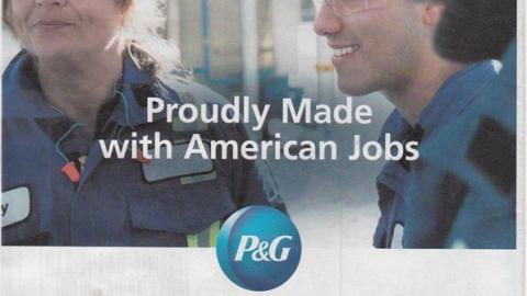 P&G 'Proudly Made' FSI