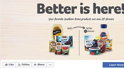 Harveys SE Grocers 'Better Is Here' Facebook Cover