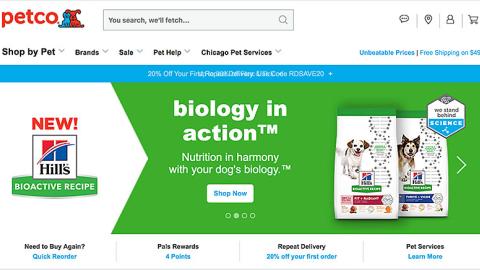 Petco Hill's Bioactive Recipe 'We Stand Behind Science' Carousel Ad