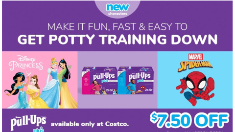 Costco Pull-Ups 'New Characters' Email Ad