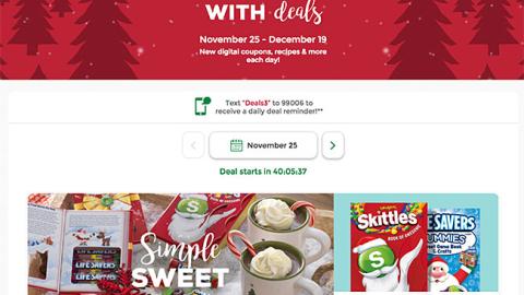 Kroger '25 Merry Days' Web Page