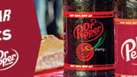 Dr Pepper Fanatics 'Buy and Get 30% off' Display Ad