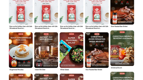 'H-E-B Holiday Trends' Pinterest Board