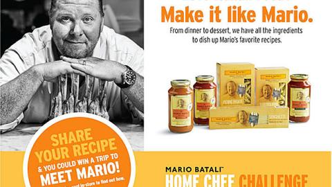 Hannaford Mario Batali 'Love Italian Food?' Feature