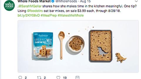 Whole Foods Mealstirs #MealPrep Twitter Update