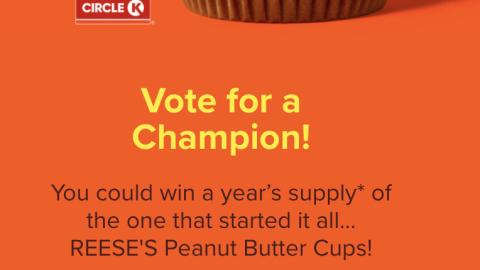 Reese's Lovers Circle K 'Vote for a Champion' Web Page