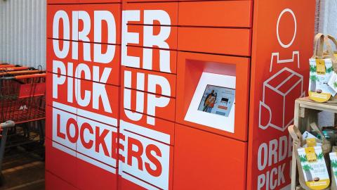 Home Depot 'Order Pick Up' Lockers