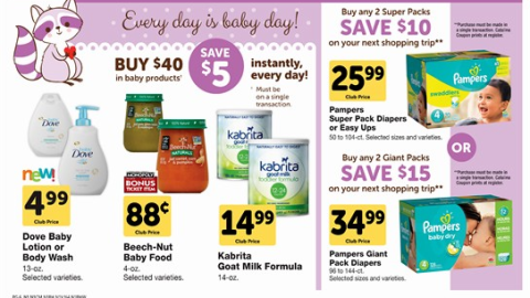 Albertsons 'Every Day is Baby Day' Feature