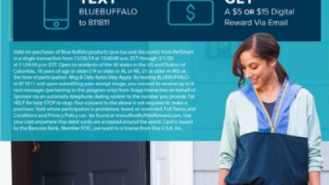 PetSmart Blue Buffalo 'Feed Well in 2020' Circular Features