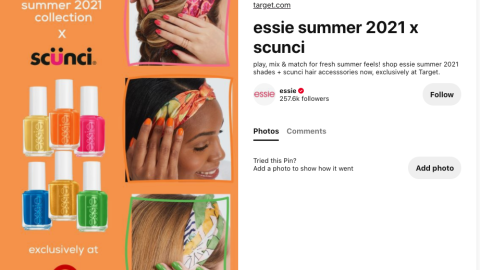 Essie Scunci Target Pinterest Update