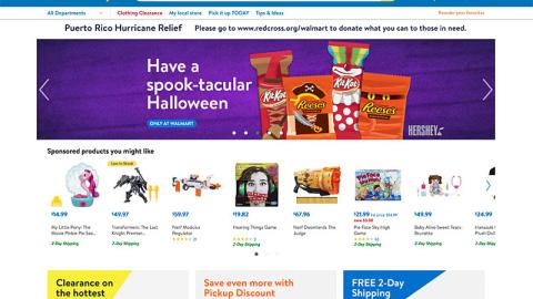 Hershey Walmart 'Spook-tacular Halloween' Carousel Ad