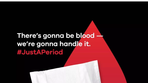 Just Periods Sponsored Facebook Update