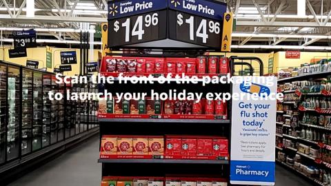 Starbucks Walmart 'Holiday Magic' AR Experience