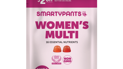 SmartyPants Women's Multi Walmart Sample Packaging