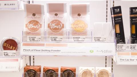 Beauty Bakerie Bite Size Target 'Complete Indulgence' In-Line Display