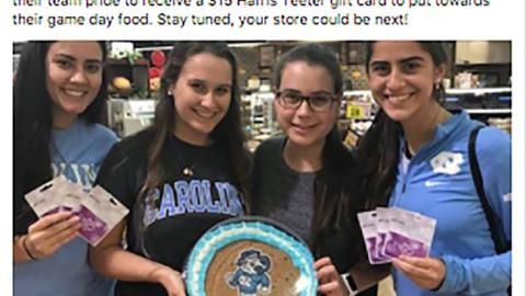 Harris Teeter 'Show Us Who You're Rooting For' Facebook Update