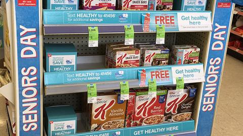 Walgreens Special K 'Get Healthy Here' Endcap