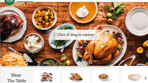 Whole Foods Holiday Microsite
