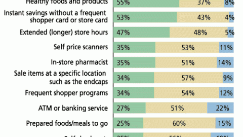 C. Importance of Retail Amenities to Shoppers